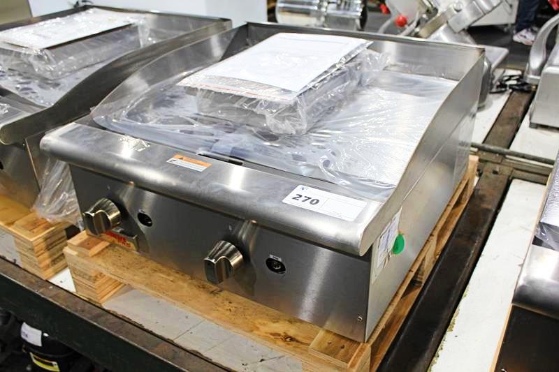 NEW CECILWARE PRO GCP24 GAS 2' FLAT GRILL