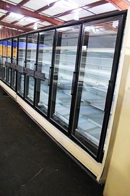 HILLPHOENIX ONRZH REMOTE 9-DOOR FREEZER W/ ELECTRIC DEFROST - BY THE DOOR 2007