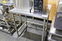 3' STAINLESS STEEL TABLE