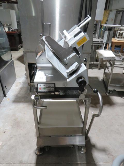 BIZERBA SE12D AUTOMATIC DELI SLICER WITH CART