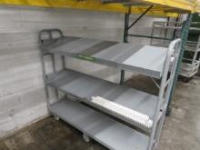 U-BOAT CART WITH SLANTED SHELVES