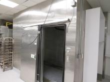 KPS 8X12 WALK-IN BAKERY FREEZER 10FT TALL 40" SLIDING DOOR