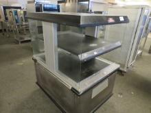 36X48 CUSTOM DELIS 2-DECK ISLAND HOT DELI CASE