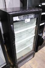 USED TRUE GDM-10SSL-HC-TSL01 SELF CONTAINED 1-DOOR COOLER