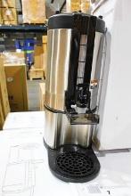 NEW GRINDMASTER 1.5 GALLON THERMAL CONTAINER/SERVER ON STAND
