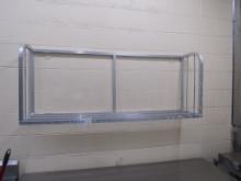 5FT ALUMINUM WALL SHELVES