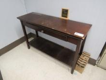 4FT WOOD TABLE