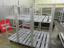 24X55 2-DECK ALUMINUM COOLER CARTS