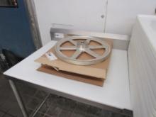 2 HOBART MEAT SAW WHEELS - ONE LOT