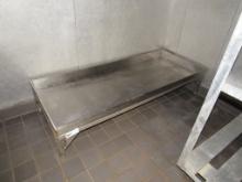 29X73 S/STEEL TROUGH W/DRAIN