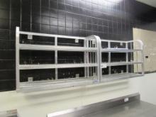 3FT ALUMINUM WALL SHELVES