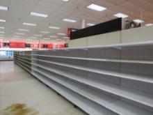 MADIX GONDOLA SHELVING 72IN TALL 20/22 - 68FT RUN - SOLD BY THE FOOT