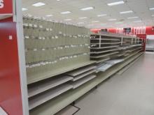 MADIX WALL SHELVING 72IN TALL 18/22 - 92FT RUN - SOLD BY THE FOOT
