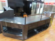 9FT FLORAL COUNTER