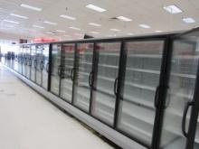 HUSSMANN RLN FREEZER DOOR CASES '08 - SOLD BY THE DOOR - REMOTE COOLED NO COMPRESSOR