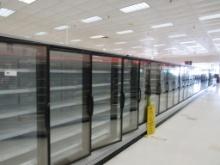 HUSSMANN RLN FREEZER DOOR CASES '08 - SOLD BY THE DOOR - REMOTE COOLED NO COMPRESSOR