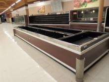 HUSSMANN WIDE ISLAND FREEZER CASES 2-12FT
