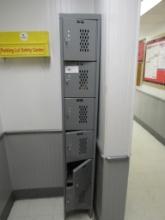 HALLOWELL 6-LOCKER TOWER