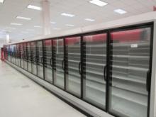 HUSSMANN RL FREEZER DOOR CASES '09 - SOLD BY THE DOOR - REMOTE COOLED NO COMPRESSOR