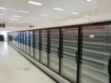 HUSSMANN RL FREEZER DOOR CASES '09 - SOLD BY THE DOOR - REMOTE COOLED NO COMPRESSOR