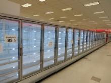 HUSSMANN RL FREEZER DOOR CASES '97 - SOLD BY THE DOOR - REMOTE COOLED NO COMPRESSOR
