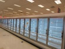 HUSSMANN RL FREEZER DOOR CASES '97 - SOLD BY THE DOOR - REMOTE COOLED NO COMPRESSOR