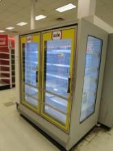 HUSSMANN RL FREEZER DOOR CASES '97 - SOLD BY THE DOOR - REMOTE COOLED NO COMPRESSOR