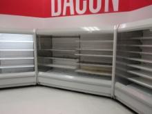8FT HUSSMANN D5 DAIRY CASE '97 - REMOTE COOLED NO COMPRESSOR