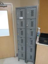 HALLOWELL 6-LOCKER TOWERS