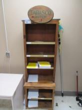 24-INCH WOODEN HUTCH