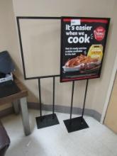 SIGN STANDS