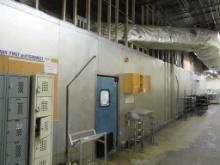 17FT X 31FT WALK-IN MEAT COOLER 10FT TALL / 17X48 PREP ROOM - REMOTE NO COMPRESSOR