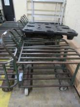GREEN 2-DECK STOCK CARTS