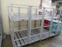 24X55 2-DECK ALUMINUM COOLER CARTS