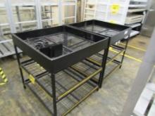 36X36 BLACK BULK BIN TABLES