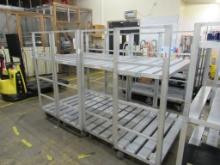 24X55 2-DECK ALUMINUM COOLER CARTS