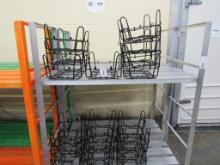 BLACK WIRE STANDS - ONE LOT