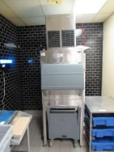 2022 HOSHIZAKI F-801MAJ 800LB SELF-CONTAINED ICE FLAKER WITH BIN, CART