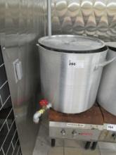 STOCK POT WITH BASKET, LID