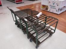 GREEN 2-DECK STOCK CARTS