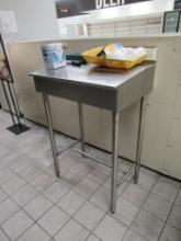 S/STEEL RECEIVING DESK