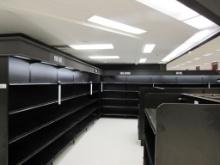 2022 MADIX WALL SHELVING 84IN TALL 22/22 - 46FT RUN - SOLD BY THE FOOT