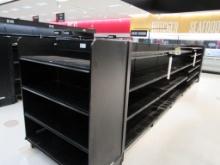 2022 MADIX GONDOLA SHELVING 60IN TALL 22/22 - 20FT W/4FT END CAPS - SOLD BY THE FOOT