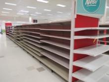 MADIX GONDOLA SHELVING 72IN TALL 18/22, 20/22 - 53FT W/4FT END CAPS - SOLD BY THE FOOT