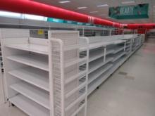 2022 MADIX GONDLA SHELVING 54IN TALL 20/22 - 52FT W/4FT END CAPS - SOLD BY THE FOOT