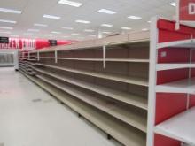MADIX GONDOLA SHELVING 72IN TALL 20/22 - 57FT - SOLD BY THE FOOT
