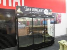 STRUCTURAL CONCEPTS F3DR SELF-CONTAINED 3-DOOR FLORAL COOLER