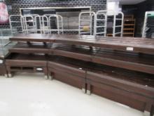 48-INCH 3-DECK BAKERY SHELVING UNITS