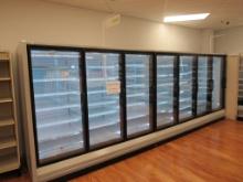 HUSSMANN RL FREEZER DOOR CASES '09 - SOLD BY THE DOOR - REMOTE COOLED NO COMPRESSOR