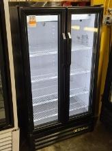 True GDM-30-LD French-Door Merchandiser/Drink Cooler, 115v